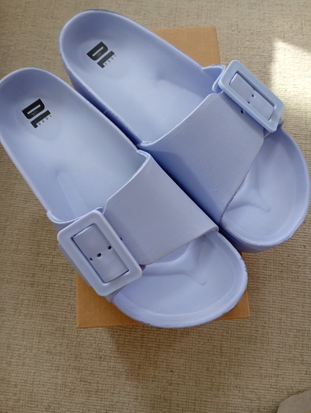DL1990 | Gambit Lilac Matte EVA Slide Sandals | 40